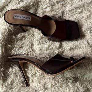 Steve Madden Signal Brown Heels 9